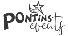 Official Pontins Events & Venue Hire Logo